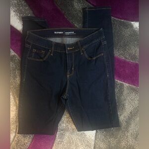 Old Navy Women's Deep Indigo Skinny Jeans